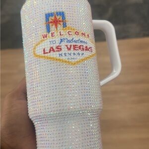 Las Vegas Rhinestone Mug